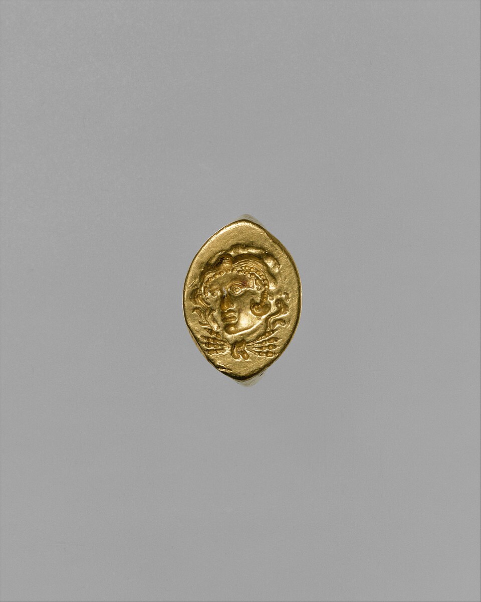 Zlatý prsteň 585/1000 — široký